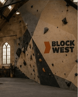 Block West bouldering wall